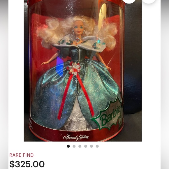 Brand new in box vintage 95 Special Edition Happy Holidays Barbie, brand new, - Picture 1 of 5